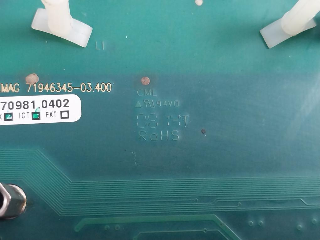 Demag 71946345-03.400 Contactor Control Board Cmlu-11 94V-0
