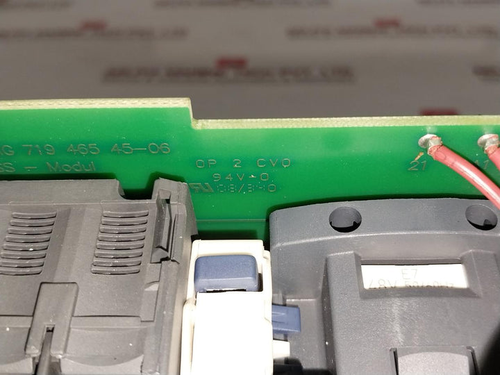 Demag 719 465 45-06 Control Board Lc1D18 Awg 8-18 Cu 75C Gv2-le16 14