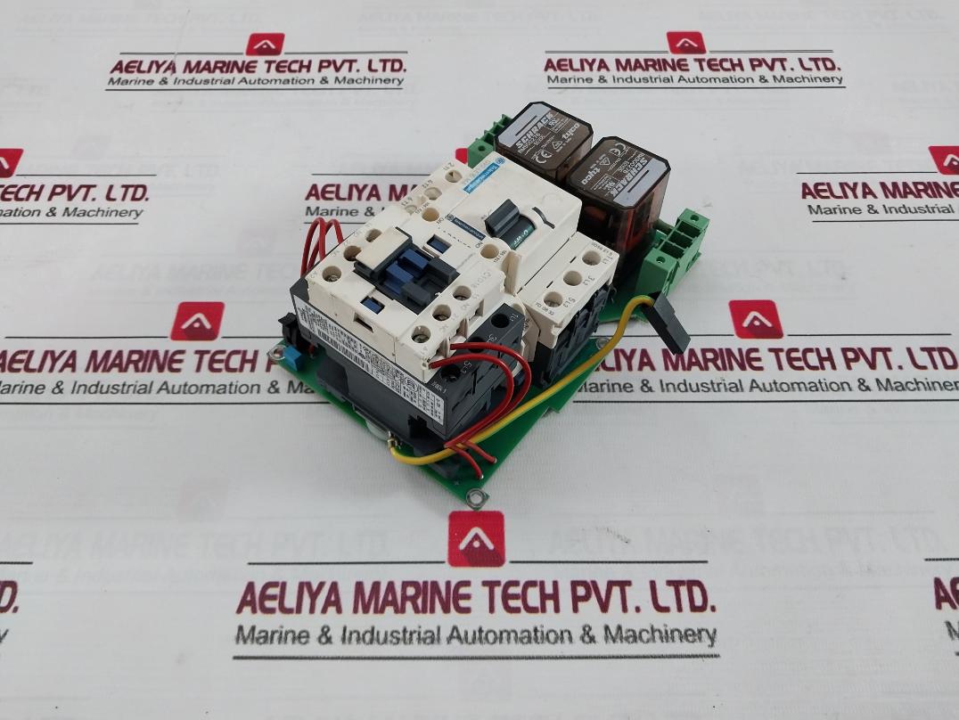 Demag 719 465 45-06 Control Board Lc1D18 Awg 8-18 Cu 75C Gv2-le16 14