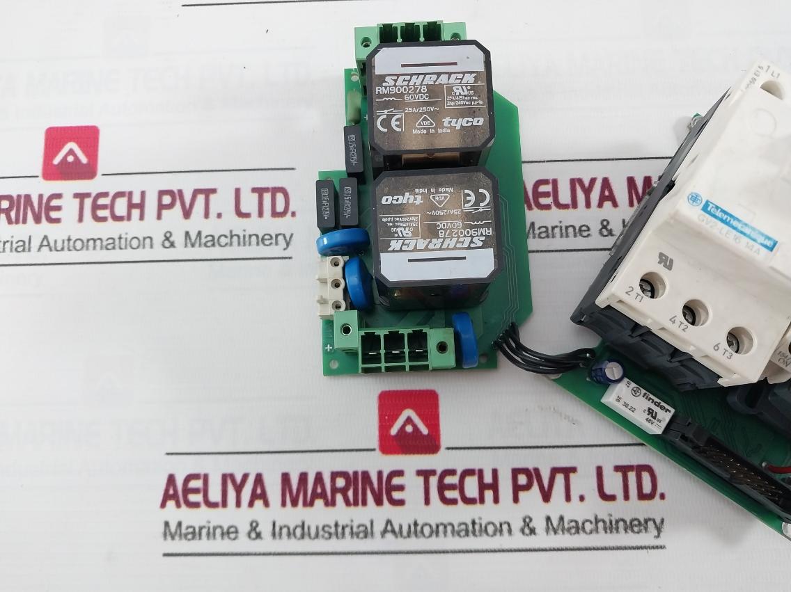 Demag 719 465 45-06 Control Board Lc1D18 Awg 8-18 Cu 75C Gv2-le16 14