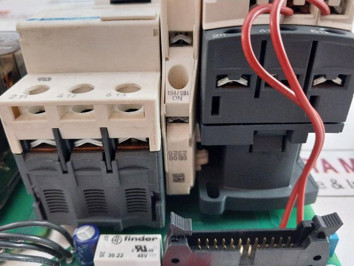 Demag 719 465 45-06 Control Board Lc1D18 Awg 8-18 Cu 75C Gv2-le16 14