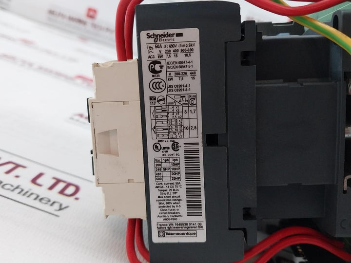 Demag 719 465 45-07 Control Board Lc1D32 94V-0 Stm-3 48V 50/60Hz
