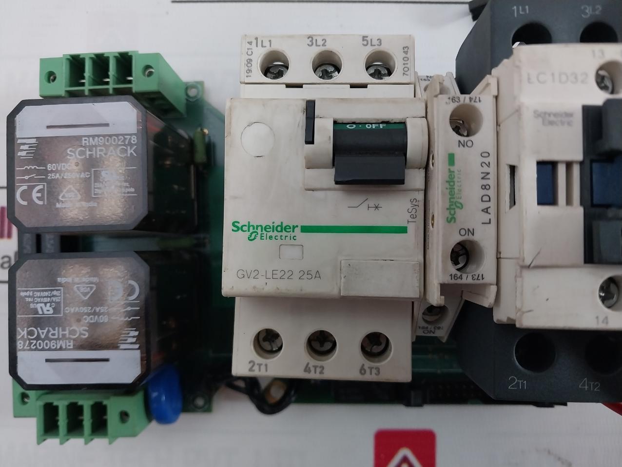 Demag 719 465 45-07 Control Board Lc1D32 94V-0 Stm-3 48V 50/60Hz