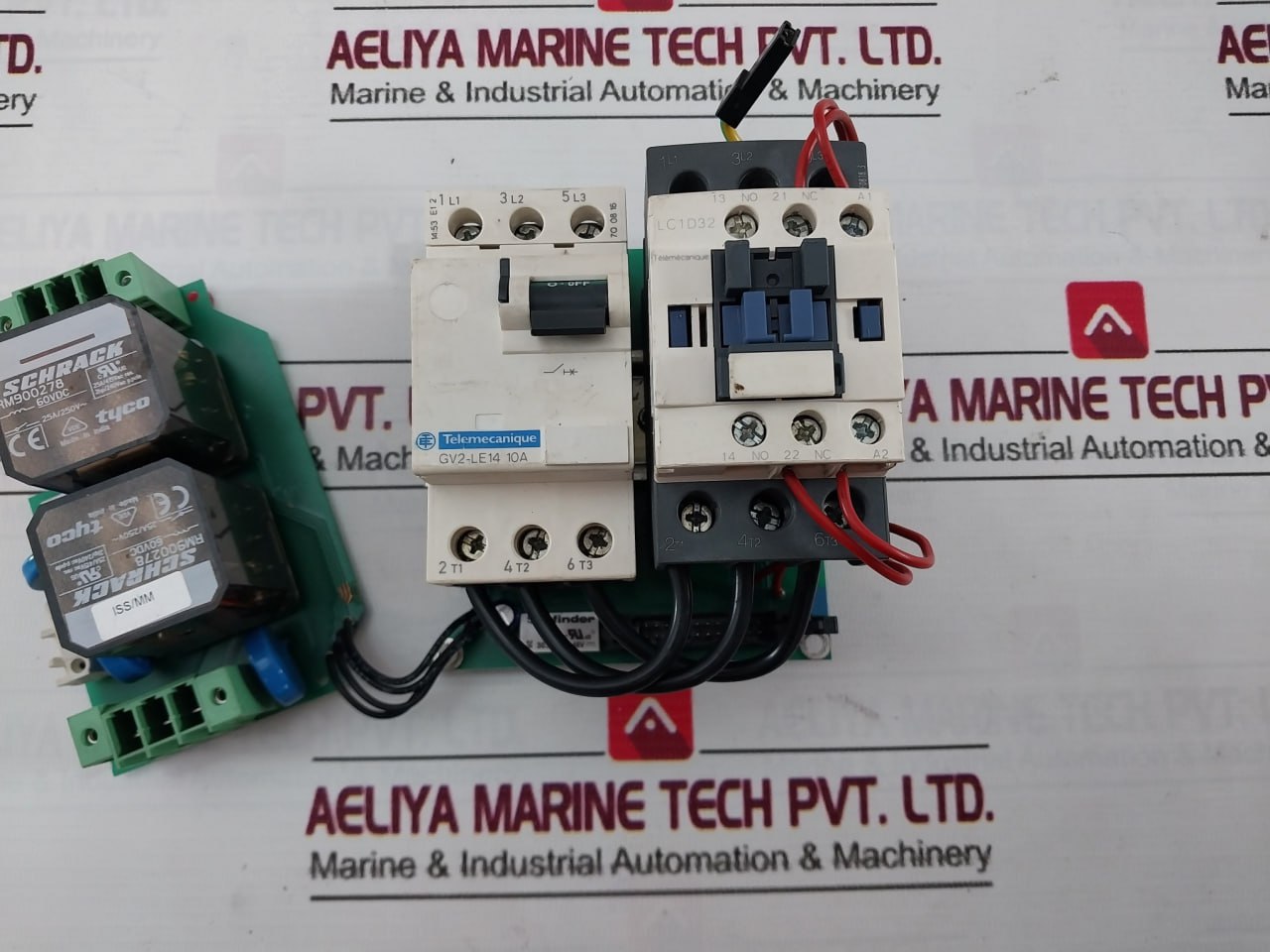 Demag 71946545 Control Board 94V-0 A013250 600Vac Lc1D32 Rm900278