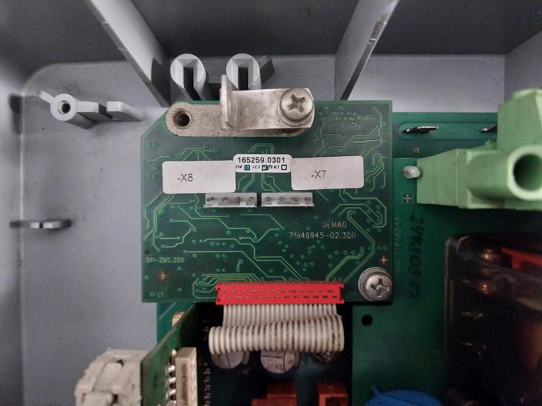 Demag 71946845-02.300 Electrical Control Panel 25A/415Vac Res 50/60Hz