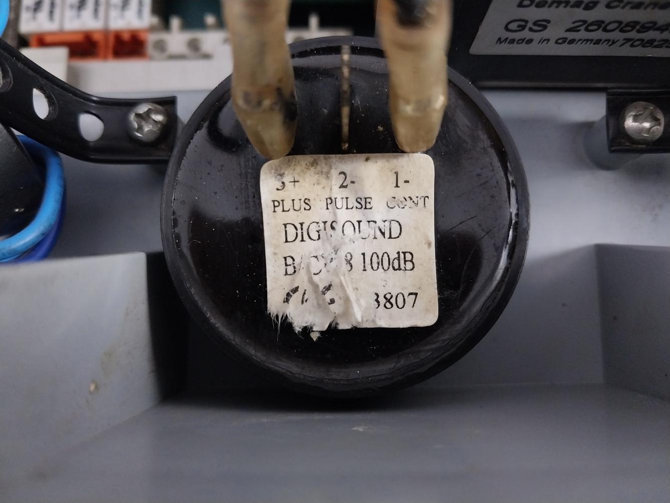 Demag 71946845-02.300 Electrical Control Panel 25A/415Vac Res 50/60Hz