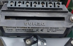 Demag 71946845-02.300 Electrical Control Panel 25A/415Vac Res 50/60Hz