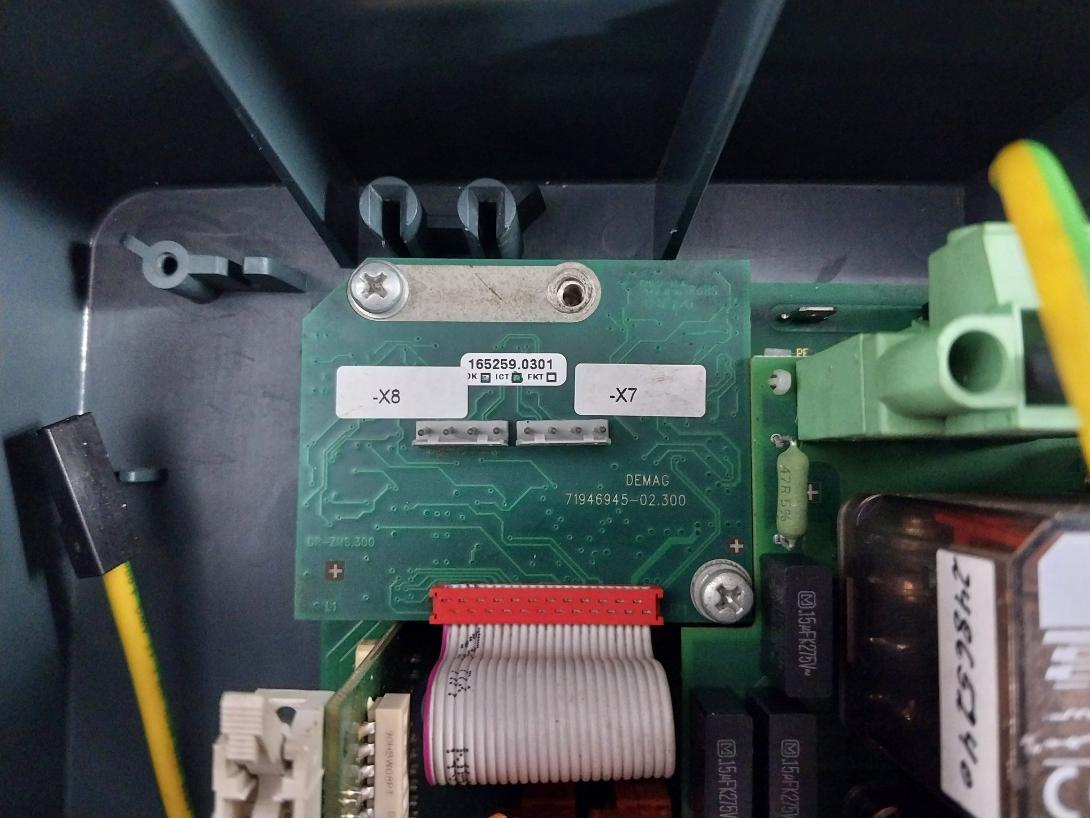 Demag 71946945-02.300 Electrical Control Panel 2Hp/240Vac P.Pole