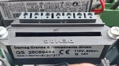 Demag 71946945-02.300 Electrical Control Panel 2Hp/240Vac P.Pole