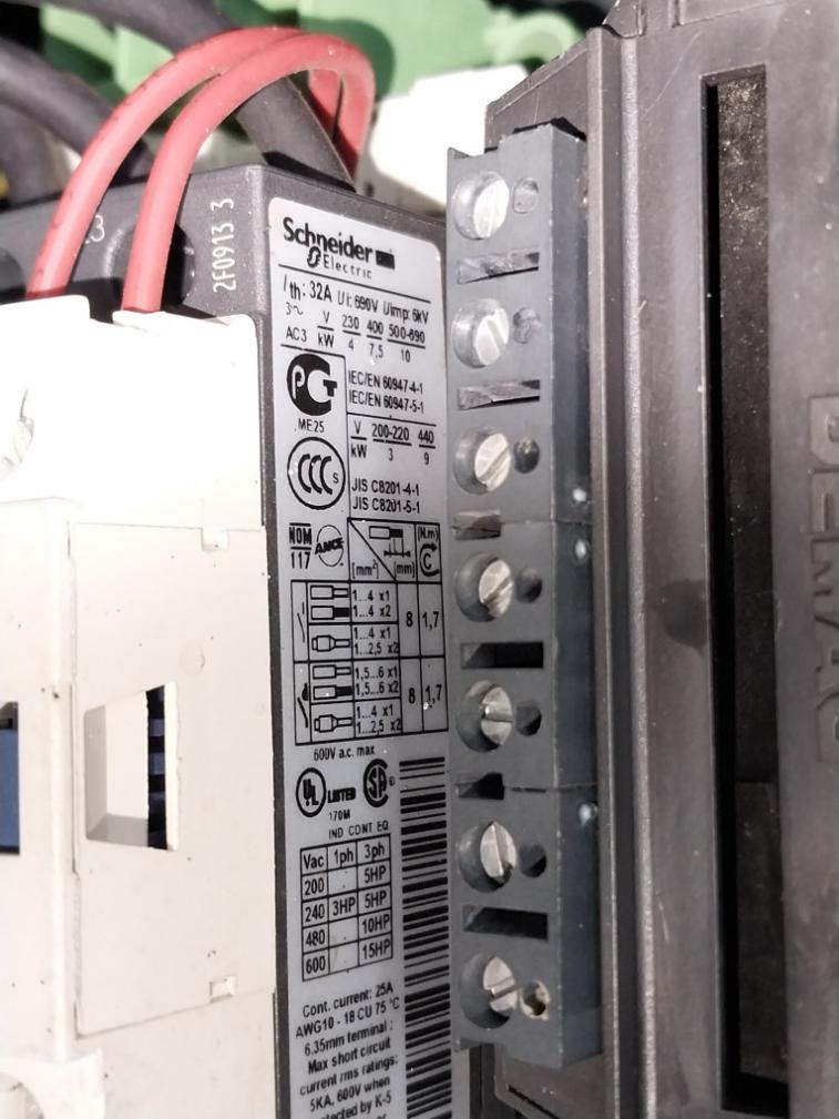 Demag 71946945-02.300 Electrical Control Panel 2Hp/240Vac P.Pole