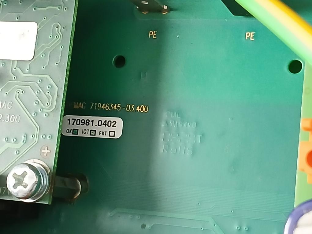 Demag 71946945-02.300 Electrical Control Panel 8A 300Vac