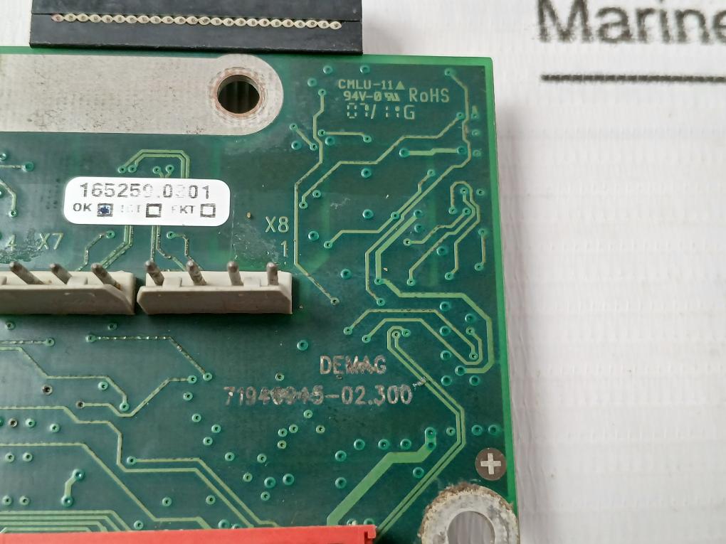 Demag 71946945-02.300 Printed Circuit Board Cmlu-11 94V-0 105°C