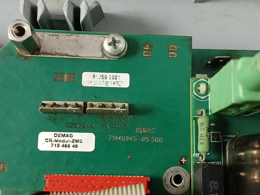 Demag 71946945-05.500 Electrical Control Panel 2Hp/240Vac P.Pole