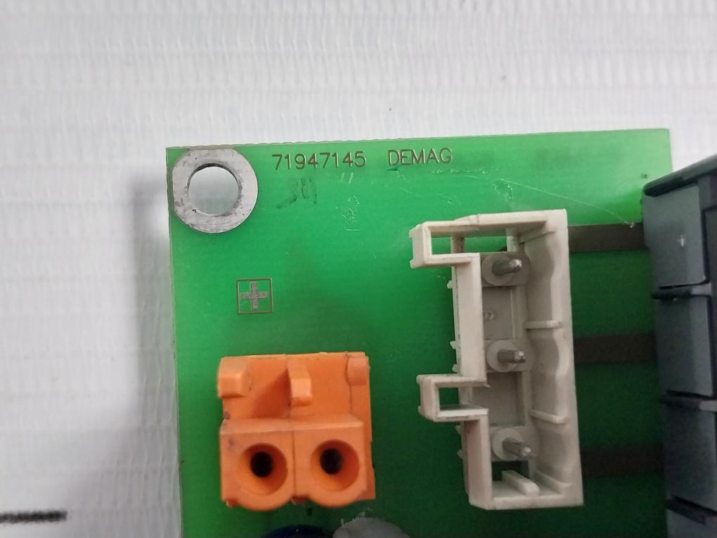 Demag 71947145 Printed Circuit Board 8A 300Vac 94V-0 143°C A001546