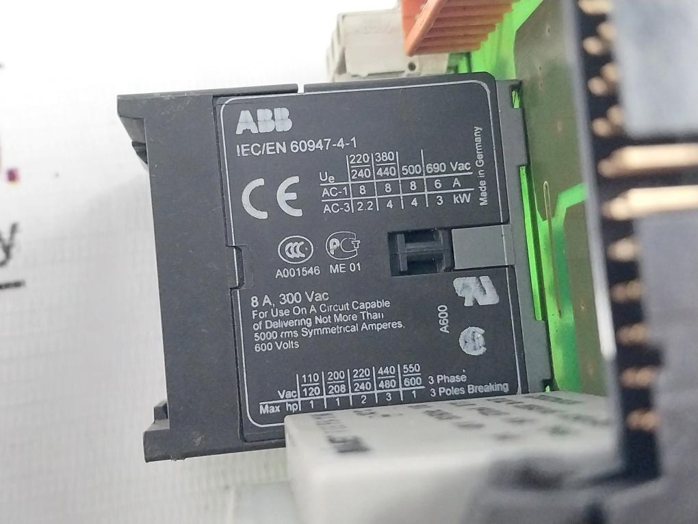 Demag 71947145 Printed Circuit Board 8A 300Vac 94V-0 143°C A001546