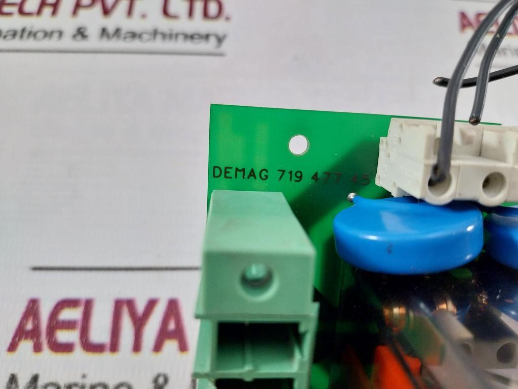 Demag 719 477 45 General Purpose Power Relay Module 2Hp/240Vac P.Pole