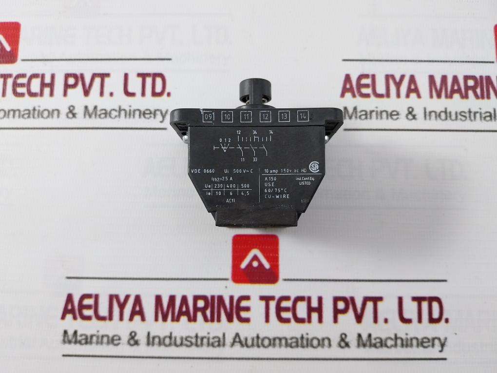 Demag 87419544 Push Button Switch 500V~C 25A 10Amp 150Vac Hd