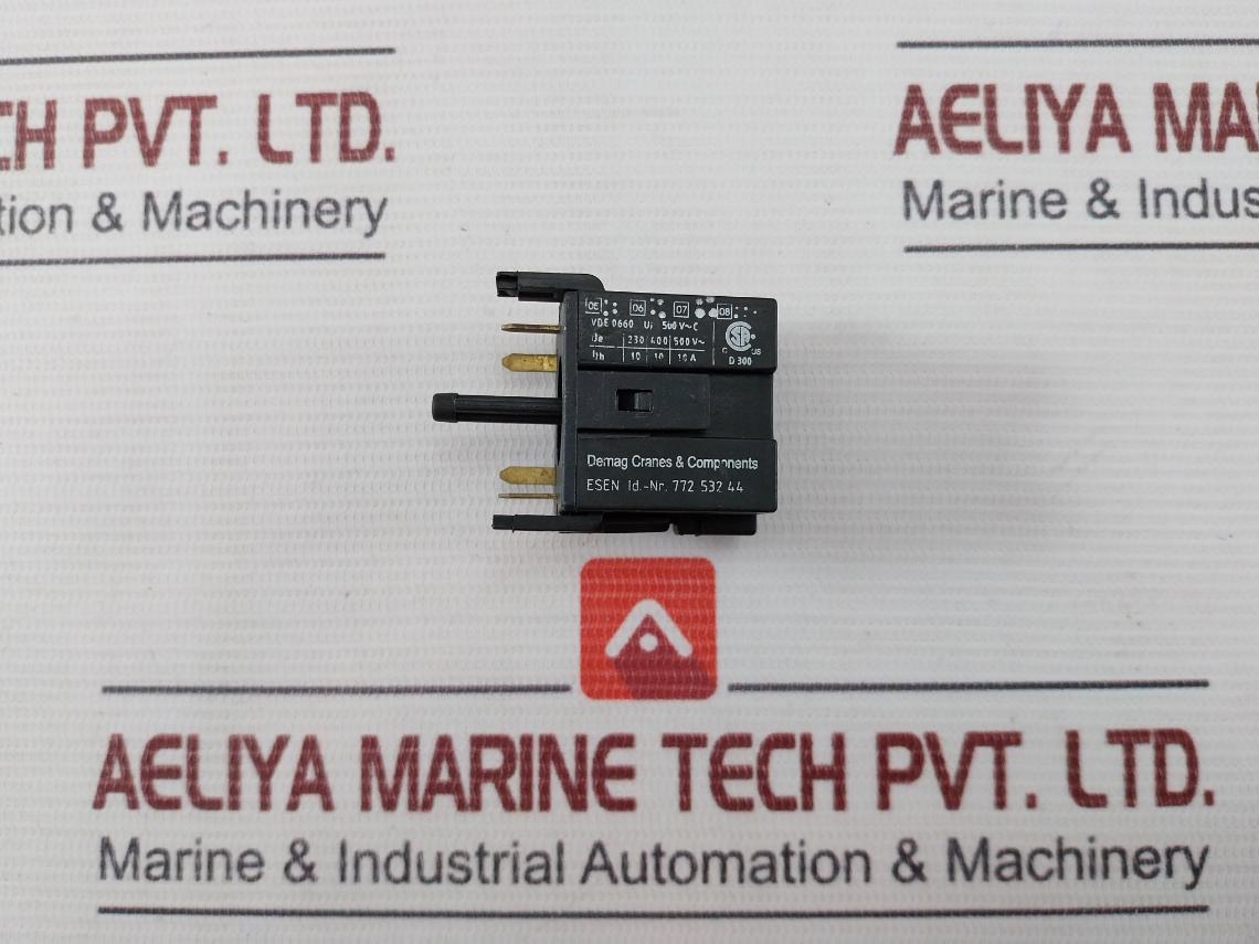 Demag Cranes 772 532 44 Vde 0660 Ui 560V C