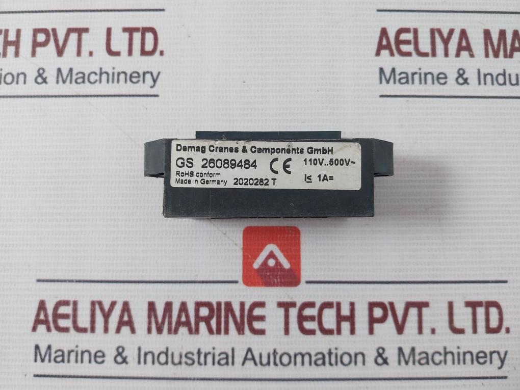 Demag Gs 26089484 Rectifier Brake Module 110V-500V 1A
