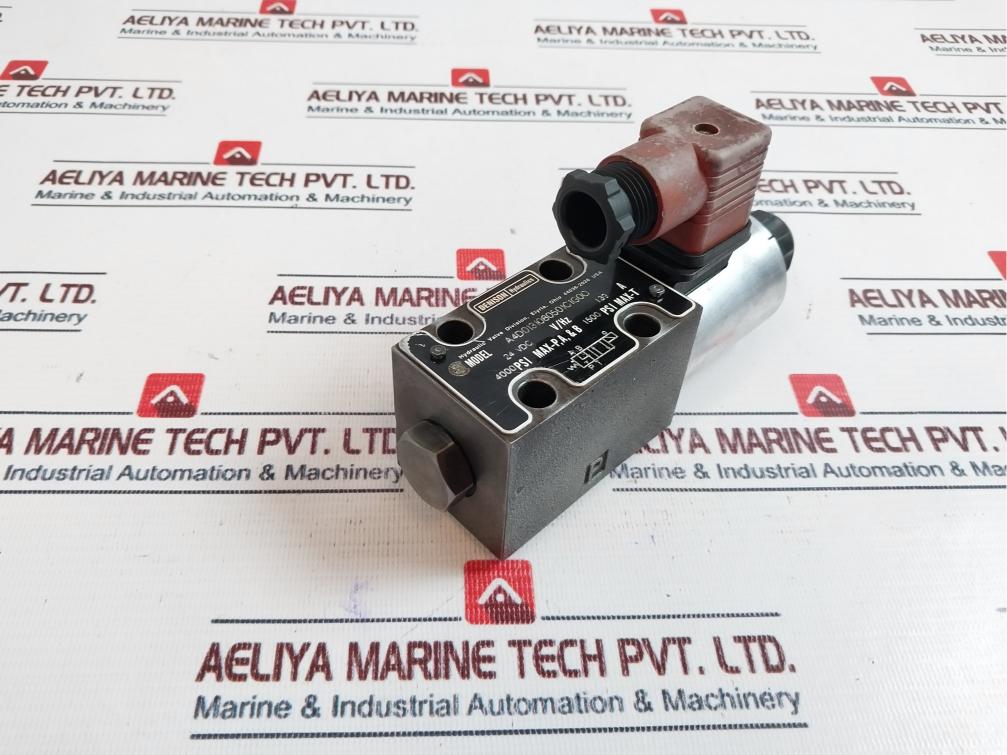 Denison A4D0131080501C1G0Q Hydraulics Directional Control Valve 1.39A 24Vdc