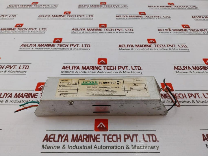 Denko Fl 140M Maintained Fluorescent Lamp Ballast 110V Ac 50Hz 40W