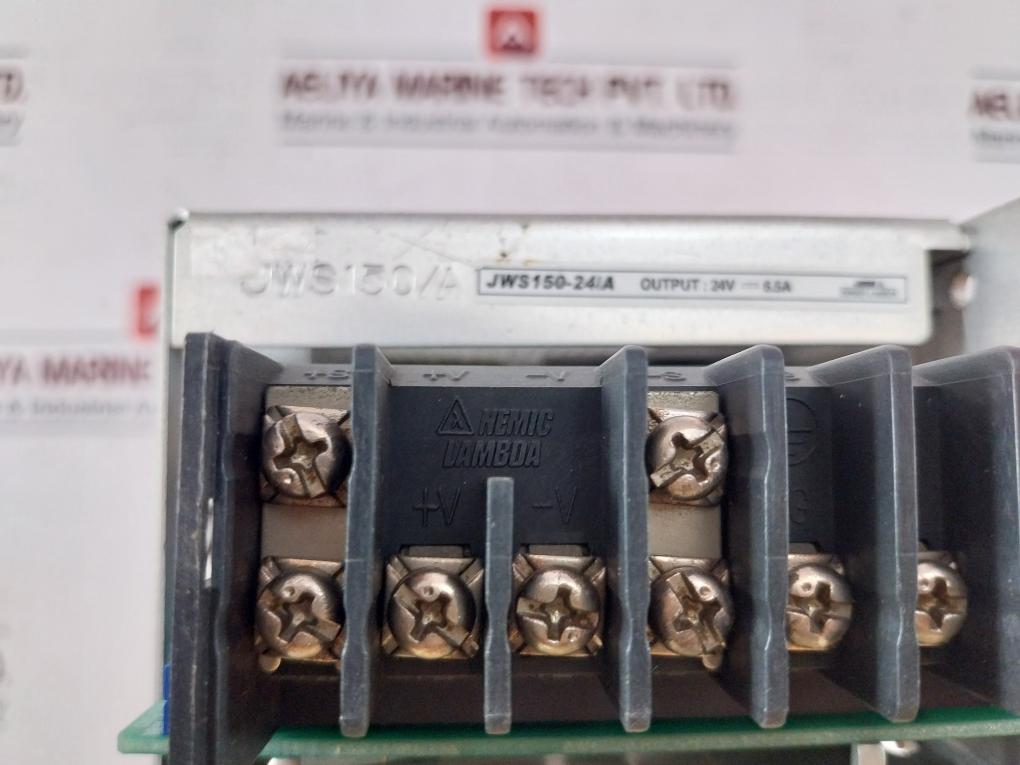 Densei-lambda Jws150-24/A Switching Power Supply 50/60Hz 100-240Vac-2.1A