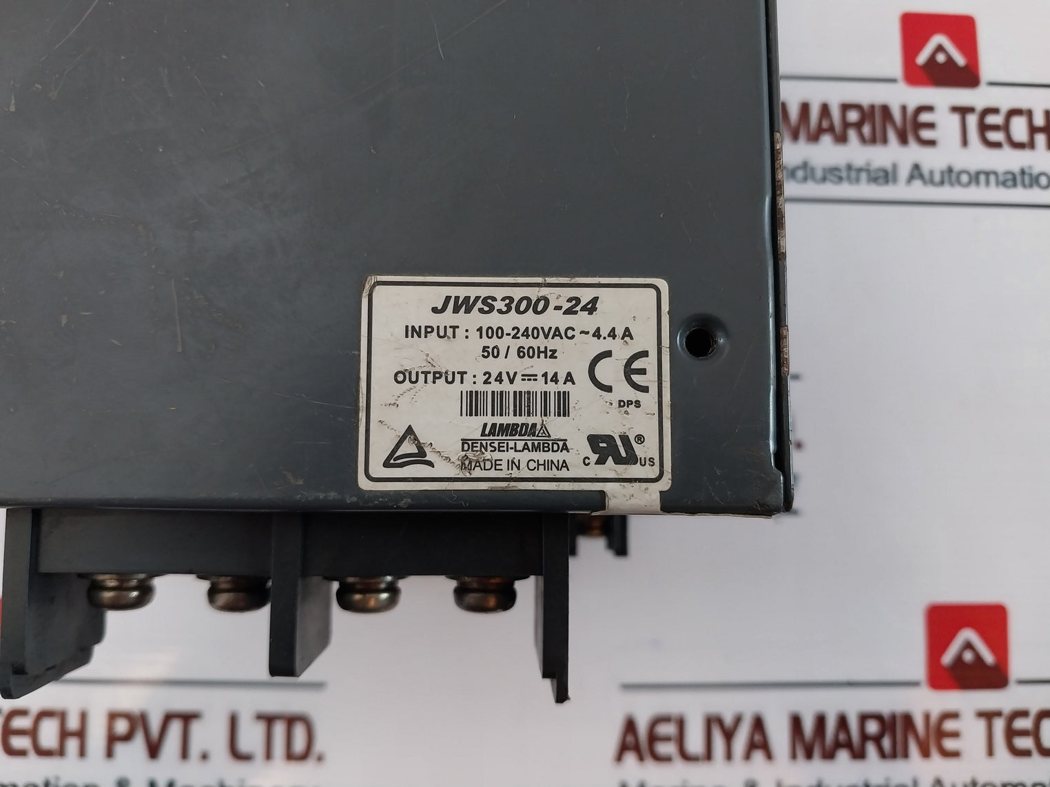 Densei-lambda Jws300-24 Power Supply 100-240Vac~ 4.4A 50/60Hz