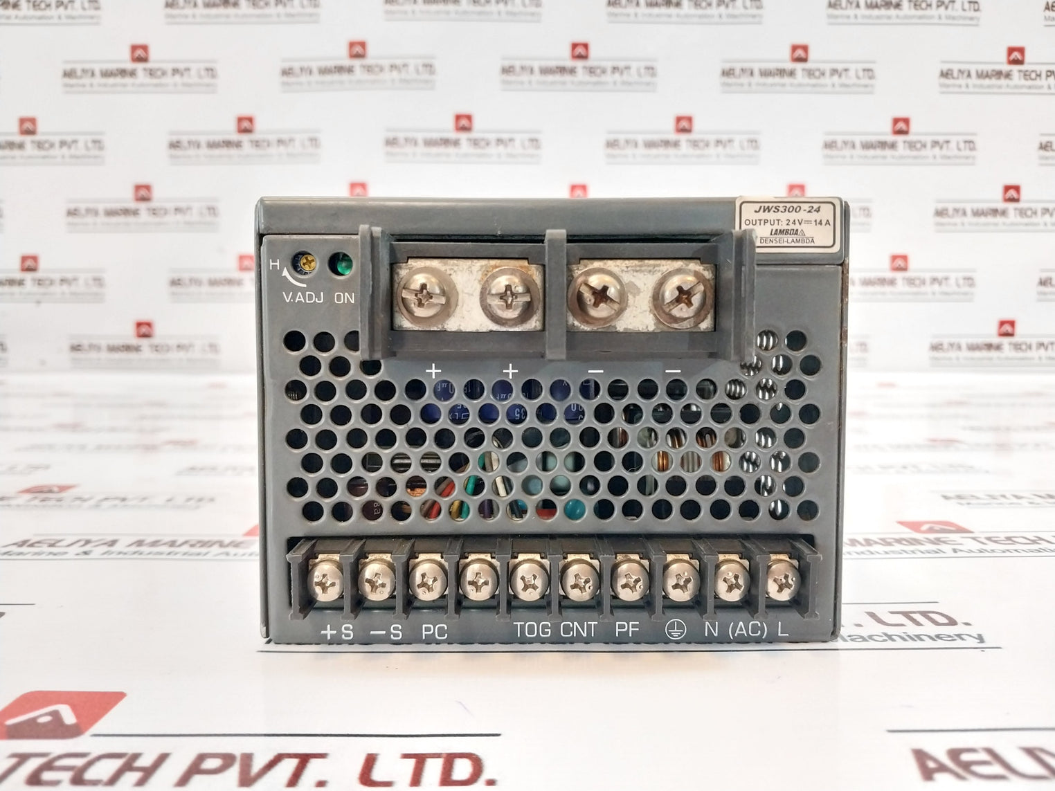 Densei-lambda Jws300-24 Power Supply 100-240Vac~ 4.4A 50/60Hz