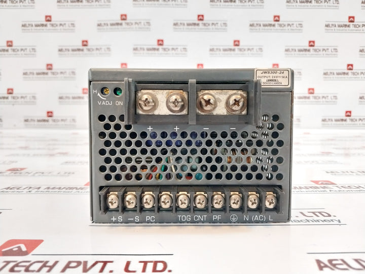 Densei-lambda Jws300-24 Power Supply 100-240Vac~ 4.4A 50/60Hz