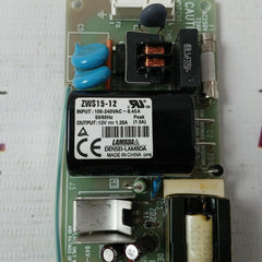 Densei-lambda Pwb-654D Power Supply Board 94V-0 Zws15-12 100-240V Ac 0.45A