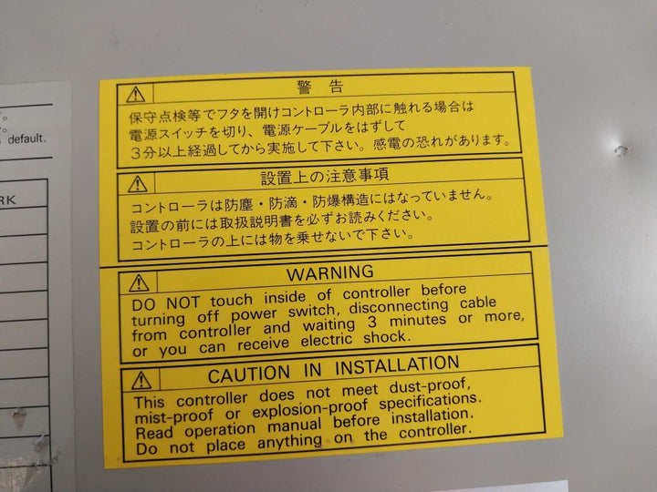 Denso Rc5-vse6Ba Cc-link Robot Controller Vs-6556E Capacity 1.85Kva
