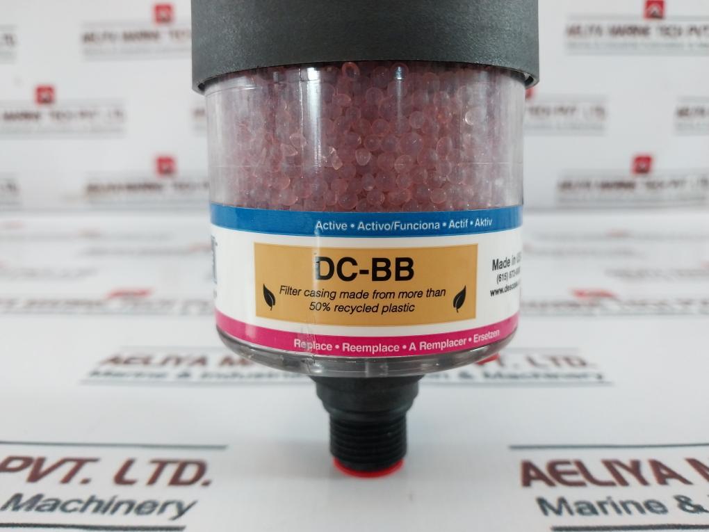 Des-case Dc-bb Button Breather, Desiccant, Bd200046
