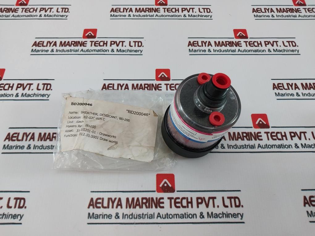 Des-case Dc-bb Button Breather, Desiccant, Bd200046