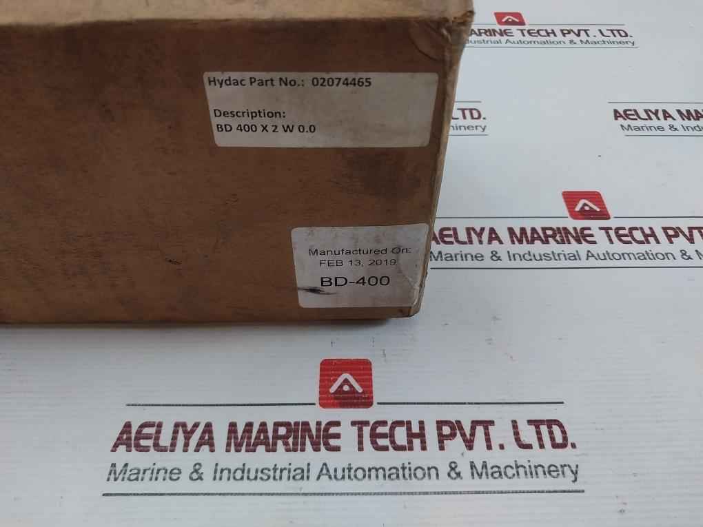 Desiccant Breather Bd-400X2W0.0 Hydac