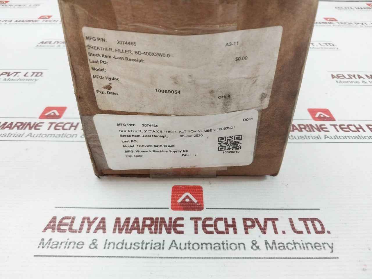 Desiccant Breather Bd-400X2W0.0 Hydac