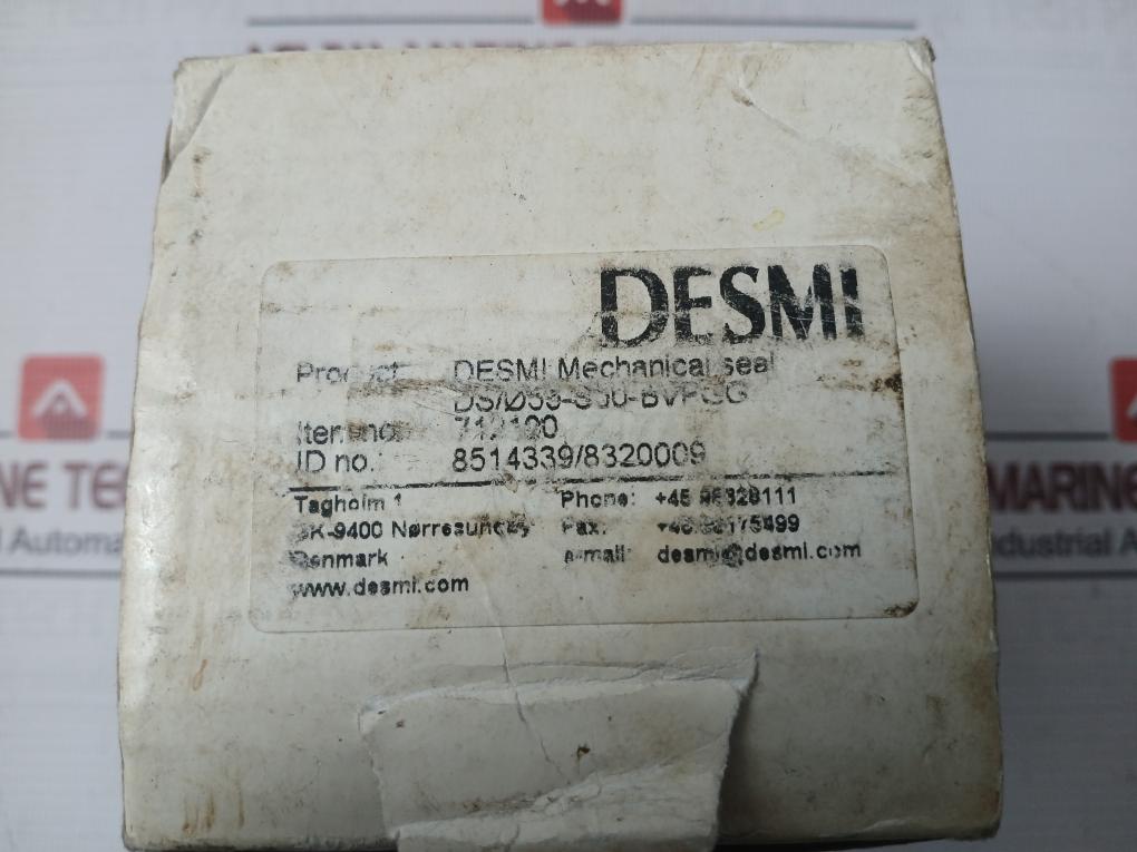 Desmi Ds7 Diameter 55-s50-bvpgg Mechanical Seal Set 712100
