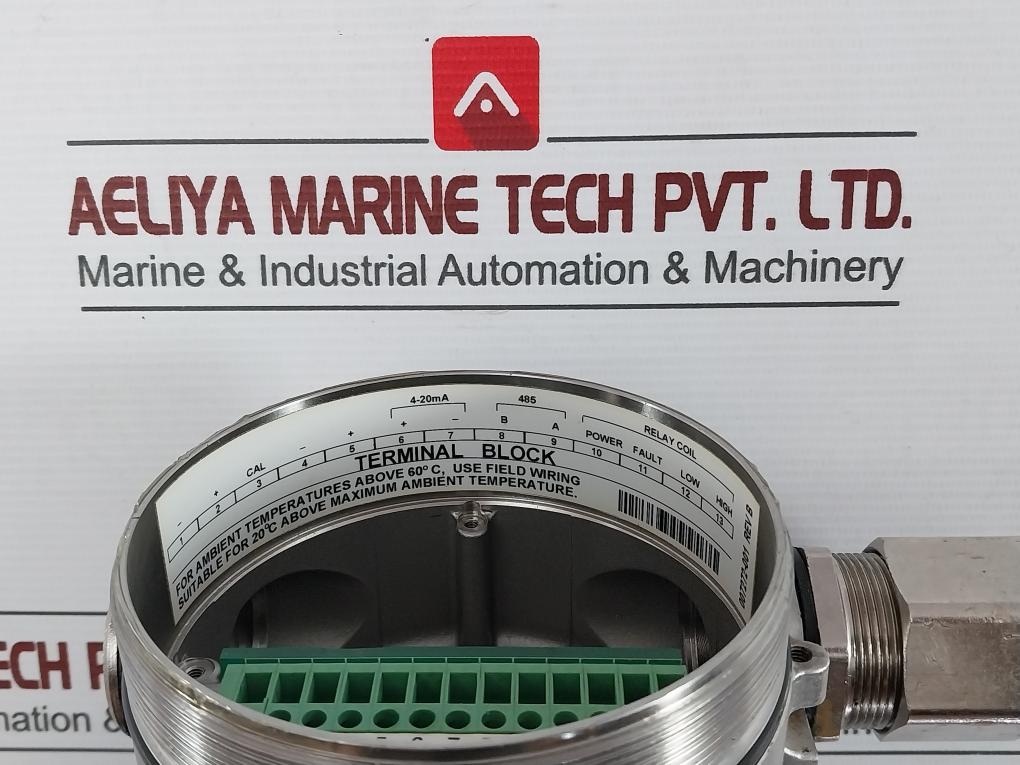 Det-tronics 007165-001 Terminal Block Assembly 007272-001 Rev B 4-20Ma