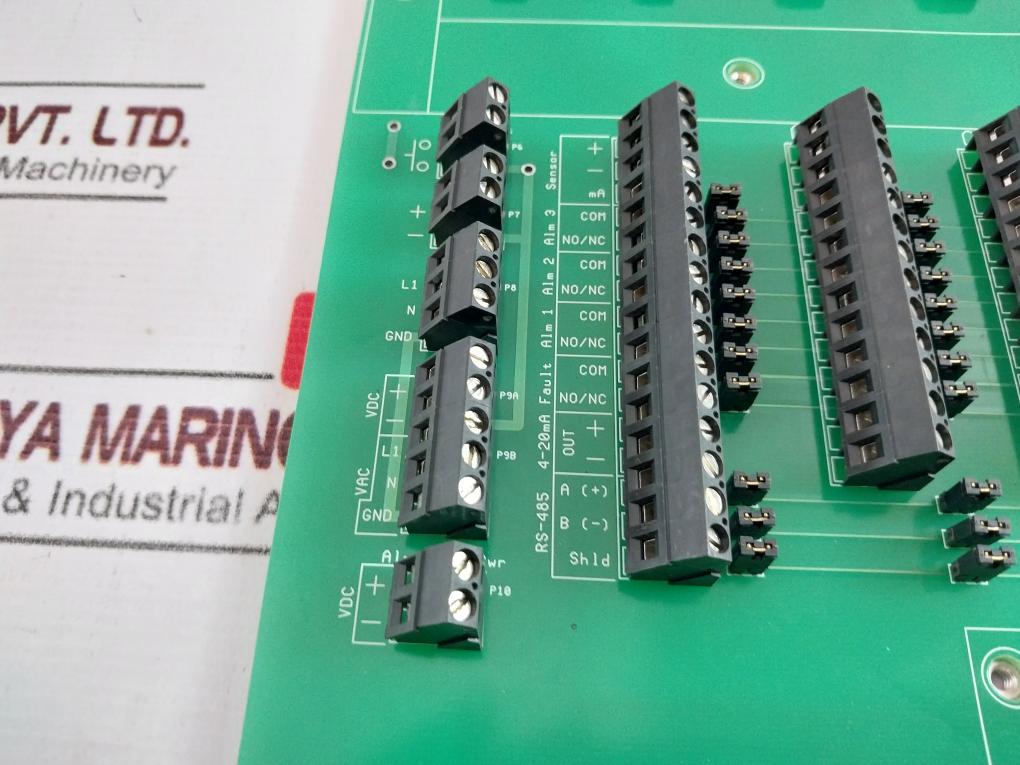 Detcon 1212B-fb Motherboard Pcb 440-02115-0