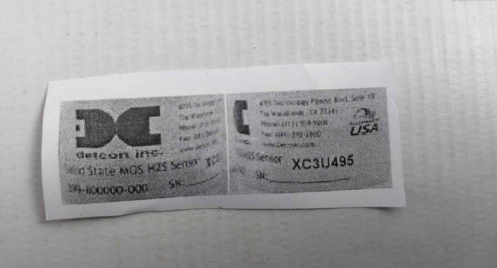 Detcon 399-800000-000 H2S Solid State Sensor
