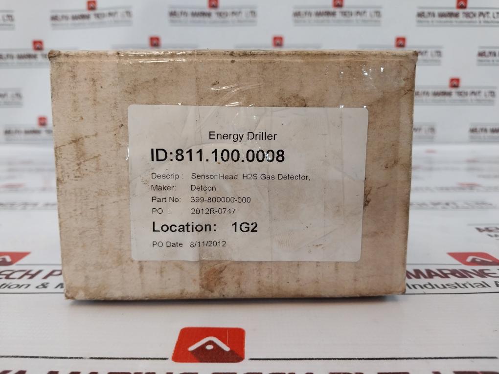 Detcon 399-800000-000 Solid State Sensor 612-820000-0000 I0H8E Set