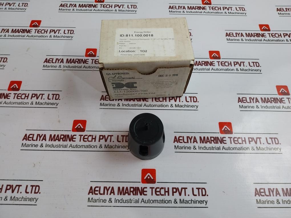 Detcon 613-120000-700 Sensor Splash Guard With Integral Cal-port Fp/Ir/Dm