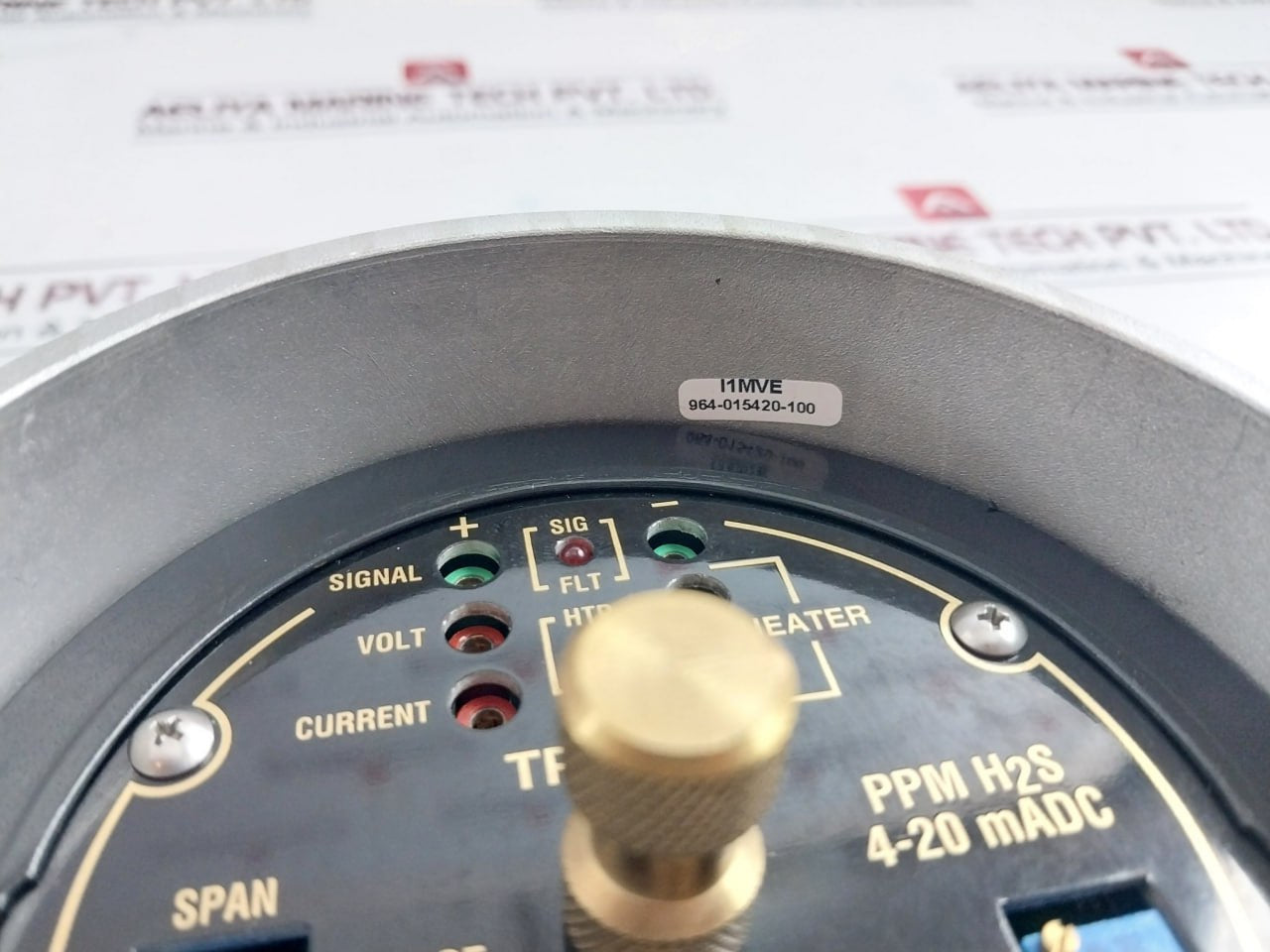 Detcon 897-850000-010 Monitoring Sensor 4-20 Madc 22.5-28Vdc Ppm H2S