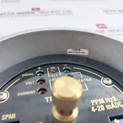 Detcon 897-850000-010 Monitoring Sensor 4-20 Madc 22.5-28Vdc Ppm H2S