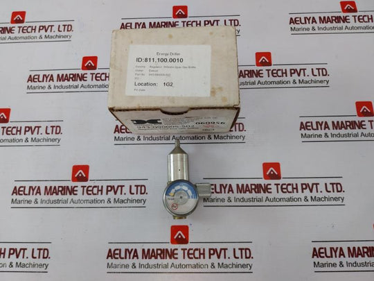Detcon 943-090005-502 Regulator 0-1000 Psi 0-70 Bar