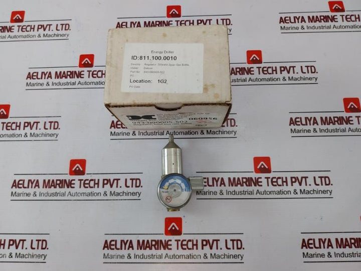 Detcon 943-090005-502 Regulator 0-1000 Psi 0-70 Bar