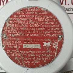Detcon Fp-424C Combustible Gas Sensor 12-28Vdc 4–20 Ma Dc
