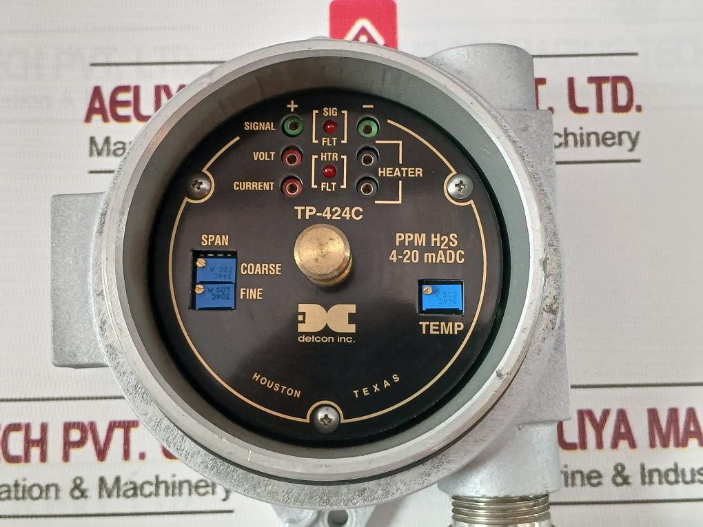 Detcon Fp-424C Combustible Gas Sensor 12-28Vdc 4–20 Ma Dc