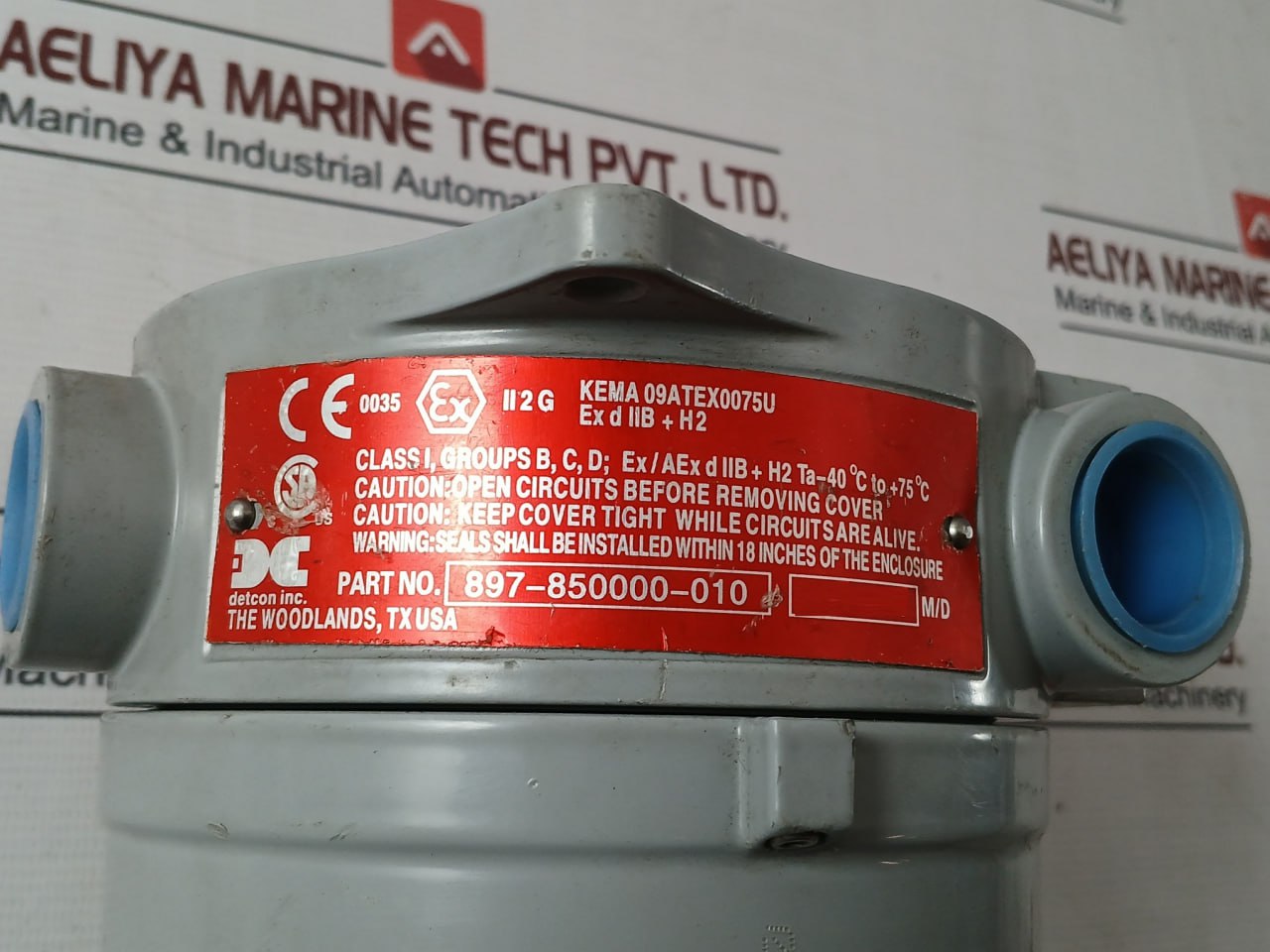 Detcon Fp-424C Combustible Sensor 87 Ma Dc At 24Vdc 4-20 Madc