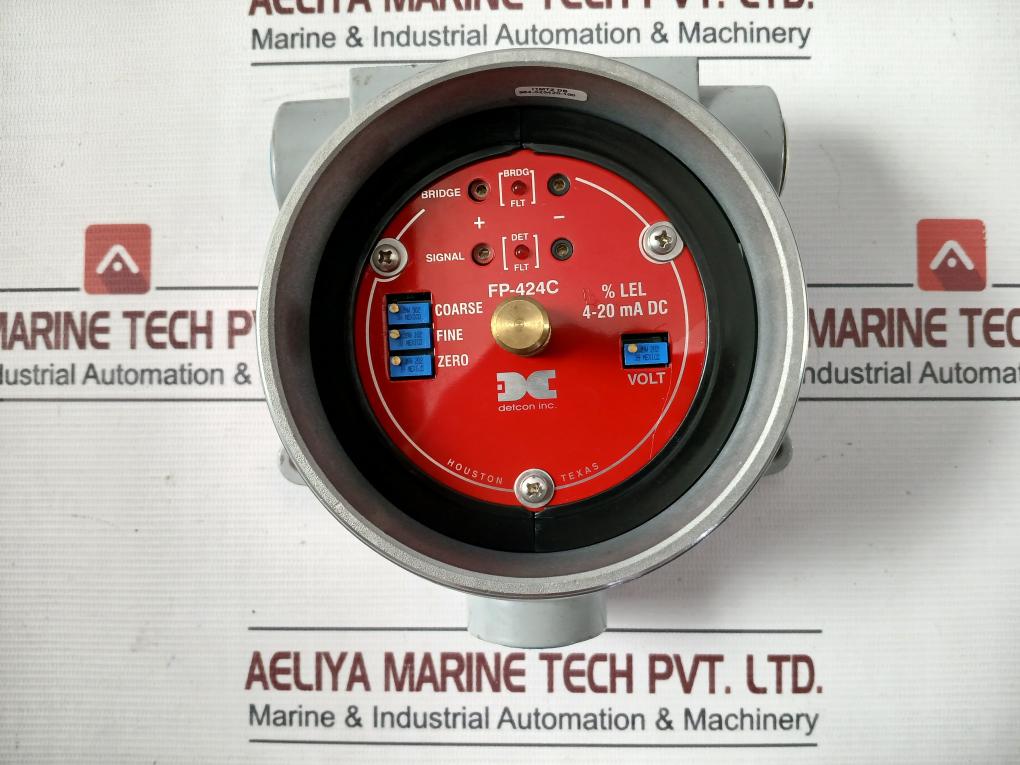 Detcon Fp-424C Combustible Sensor 87 Ma Dc At 24Vdc 4-20 Madc