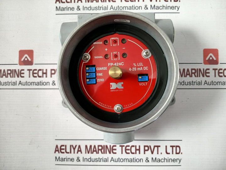 Detcon Fp-424C Combustible Sensor 87 Ma Dc At 24Vdc 4-20 Madc